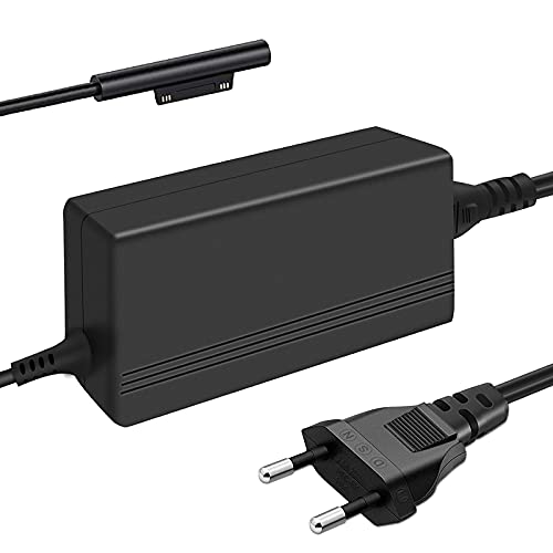 aifulo Cargador para computador Surface,15V 2.58A Adaptador de Cargador de Fuente de alimentación de Compatible con Surface Pro X Pro 7 Pro 6 Pro 5 Surface Laptop 3 2 1 Surface Go Surface Book