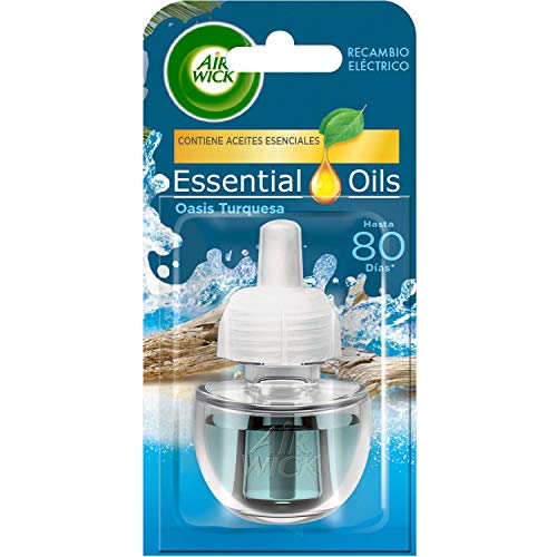 Air Wick Ambientador Eléctrico Recambio Oasis Turquesa