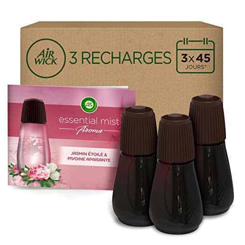 Air Wick Essential Mist 3 Recambios Con Peonia