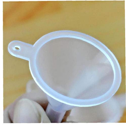 Aisoway Mini embudos de plástico para Botellas de llenado de Aceite cosméticos líquidos llenar los recipientes vacíos
