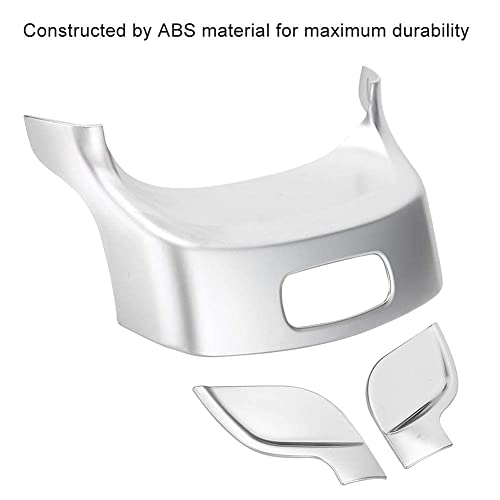 Ajuste del interruptor de la caja del reposabrazos para W247 X247 2019+, 3 piezas ABS decoración de la cubierta del ajuste del interruptor de la caja del reposabrazos (Cromado)