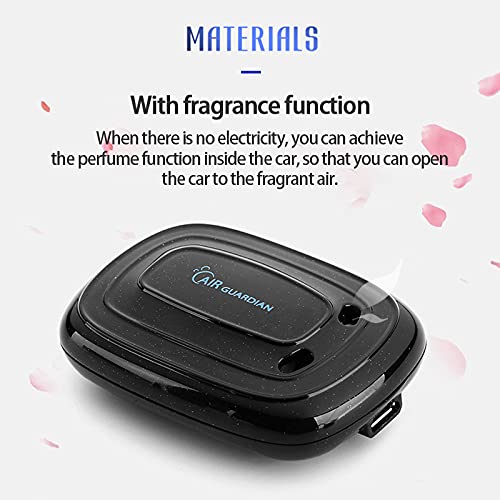 Akin Purificador aire coche Ambientador portátil coche y hogar USB Ion negativo Purificador aire limpiador 360 ° Purificación plasma USB Ionizadores aire para el hogar Limpiador aire para vehículos