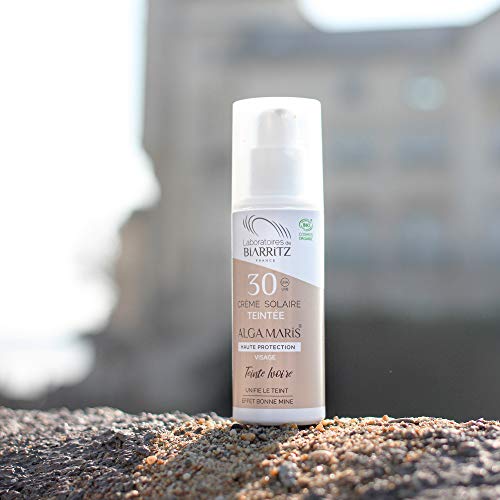 Alga Maris - Lab. Biarritz Crema Facial Color Marfil Spf30 50Ml. 50 ml