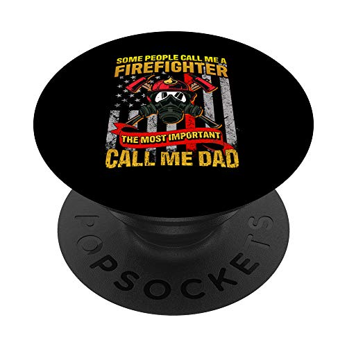 Algunas personas me llaman un bombero para el padre del bombero PopSockets PopGrip Intercambiable