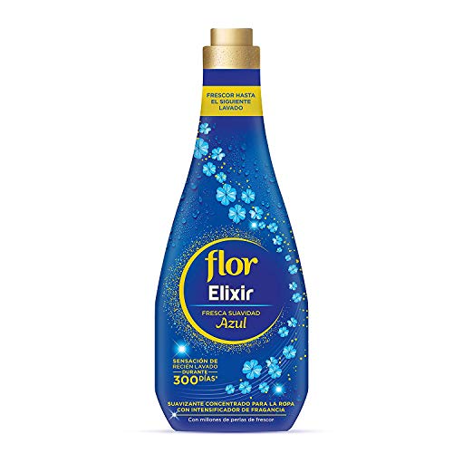 Alkimist Home Flor Elixir Azul Suavizante Concentrado - 4 Paquetes de 50 Dosis - Total: 200 Dosis