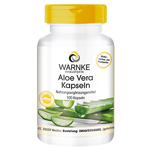 Aloe Vera – Vegano – 100 Cápsulas