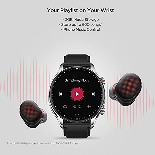 Amazfit Stainless Watch, Unisex-Adult