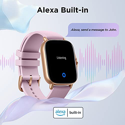 Amazfit Stainless Watch, Unisex-Adult, púrpura, Normal