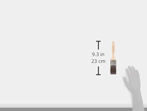 Amazon Basics - Pincel de extremo plano profesional 3.81 cm