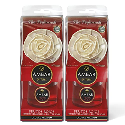 Ambar Perfums Frutos Rojos 75 ML Ambar Ambientador Flor Perfumada, 2
