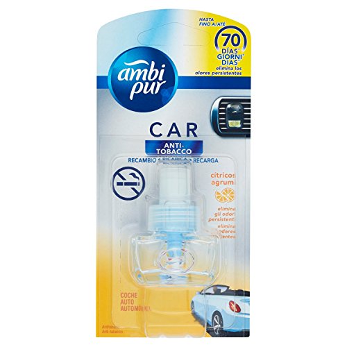 Ambi Pur Car Ambientador Recambio Anti-Tabaco - 7 ml