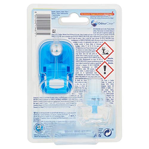 AMBI PUR Frutas Tropicales Difusor Y Fragancia para Ambientador De Clip para Coche 7 ml