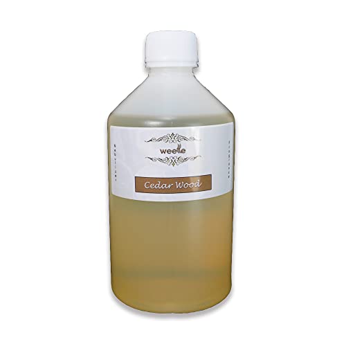 Ambientador Electrico Profesional Weele para Hogar con Perfume Cedar Wood 500ml