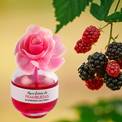 Ambientador Flor Perfumada Agua Fresca Frambuesas - 60ml