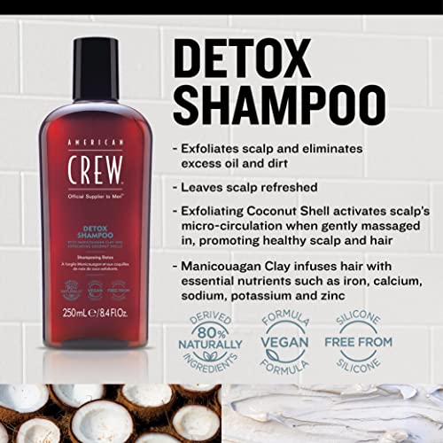 American Crew Detox champú 1000ml