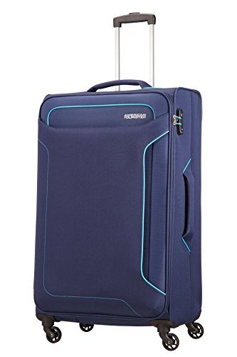 American Tourister Holiday Heat - Spinner Maleta, 79.5 cm, 108 l, Azul (Navy)