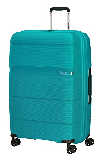 American Tourister Linex - Spinner S, Equipaje de mano, 55 cm, 34 L, Azul (Ocean Blue)
