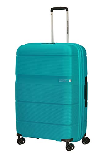 American Tourister Linex - Spinner S, Equipaje de mano, 55 cm, 34 L, Azul (Ocean Blue)