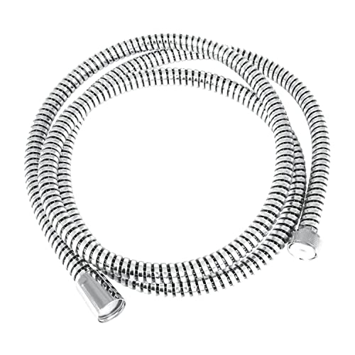 Amig - Flexo de Ducha Universal Mod.9903 de PVC Reforzado Cromado | Longitud: 1,75 m | Manguera Larga para Duchas Empotradas o Bañeras | Ligero y Resistente
