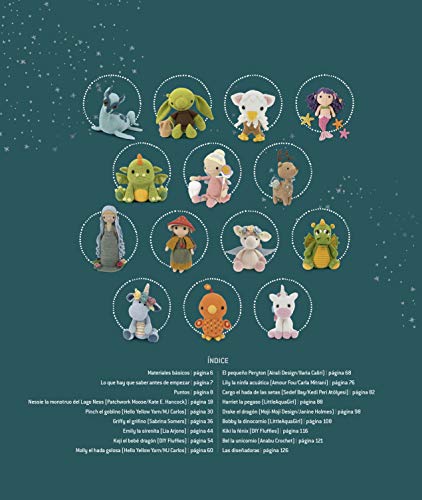 Amigurumi de fantasía: Unicornios, dragones, hadas...de ganchillo