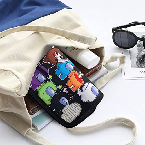 Among Estuche de Lápices para Niños, Estuches para lápices Game Among, Organizador Portalapices de Gran Capacidad Portátil para Adolescentes Estudiantes(7)