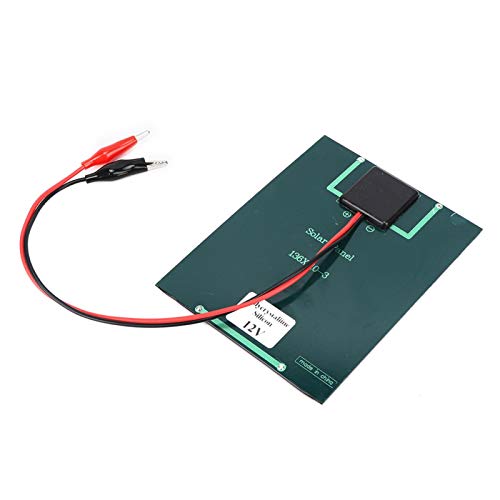 AMONIDA 【Venta del día de la Madre】 Módulo Solar, Panel Solar portátil, 2W para montañismo, Acampada, Escalada, Viaje Largo