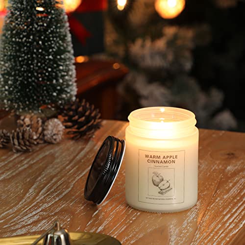 Amorxiao Velas Perfumadas Juego de 2 piezas, Grande Vela Aromática Regalo de Velas de Aromaterapia Cera de Soja Natural, Velas de Aromaterapia Cera de Soja, Navidad Día de San Valentín Regalos