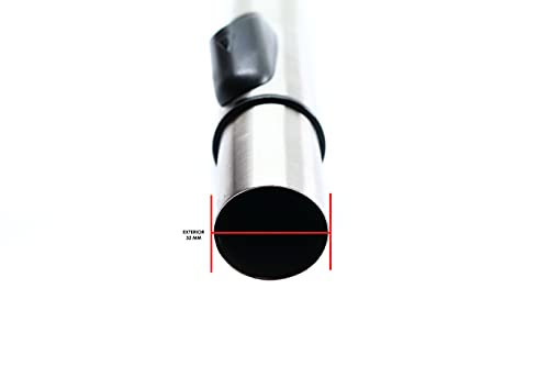 Anakel Home Tubo Rígido Aspiradora de Acero Inoxidable para Aspiradoras de Ø 32mm