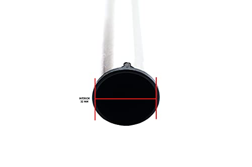 Anakel Home Tubo Rígido Aspiradora de Acero Inoxidable para Aspiradoras de Ø 32mm