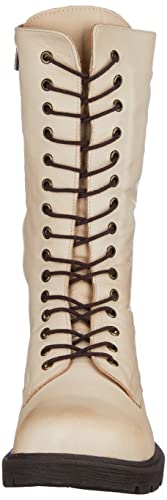 Andrea Conti 0022823, Botas Cortas al Tobillo Mujer, Creme, 39 EU