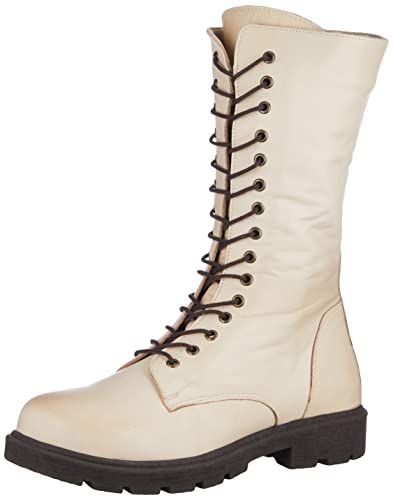 Andrea Conti 0022823, Botas Cortas al Tobillo Mujer, Creme, 39 EU