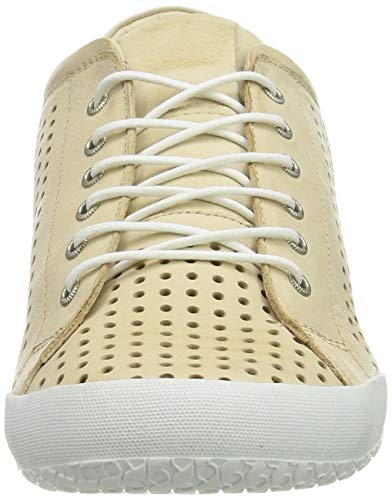 Andrea Conti 345767, Zapatillas Mujer, Creme, 41 EU