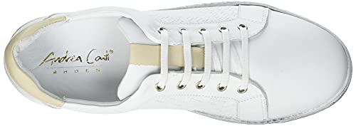 Andrea Conti 60004, Zapatillas Mujer, Creme, 37 EU