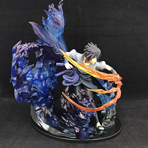 Anime Naruto Figura de acción Naruto Sasuke Itachi Figura de acción Pop Naruto Figura de Personaje PVC Estatua Figura de acción Estatuas Figuras Personaje Estatua Decoración 22CM (Sasuke)