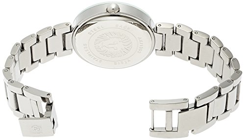 Anne Klein AK/1363SVSV - Reloj para Mujeres, Correa de Acero Inoxidable Color Plateado