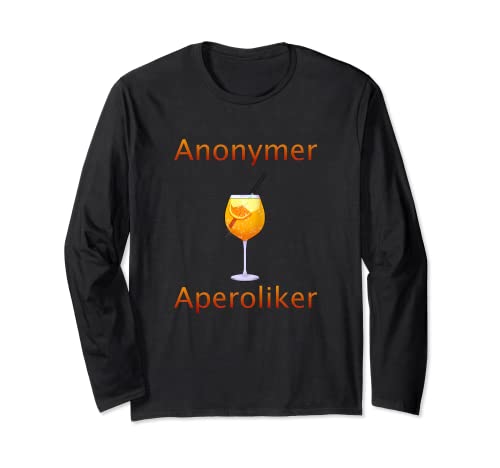 Anonymer Aperol Spritz Sprizz Cocktail Manga Larga
