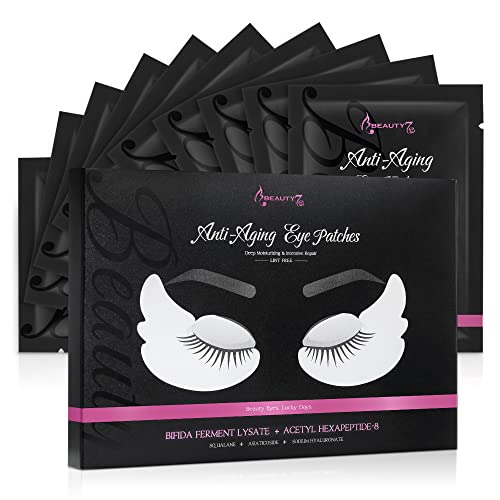 Anti Arrugas Parches de Hidrogel Anti Aging Alas Tratamiento Mascarillas para Bolsas de Ojos / Patas de Gallo Eye Gel Pads Beauty7 (10 pares)