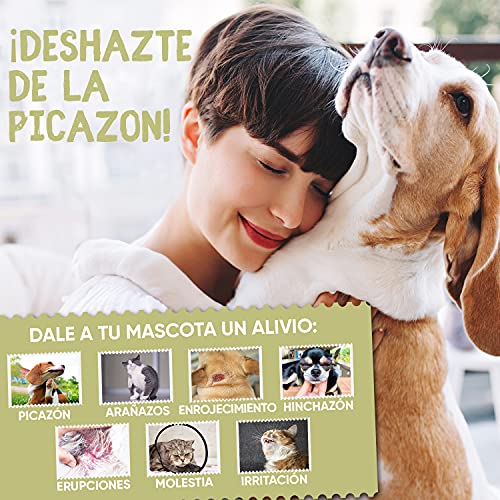 Anti Picor para Perros y Gatos 250ml | Suplemento Natural para Picores, Irritaciones y Alergia
