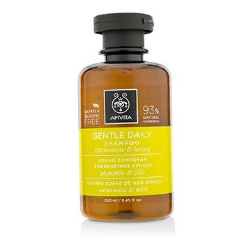 Apivita - Champú diario Gentle con camomila y miel (para todo tipo de cabello) 250 ml.
