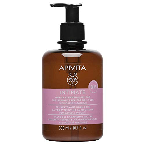 Apivita - Intimate Gentle Cleansing Gel For The Intimate Area For Daily Use with Chamomile & Propolis 300 ml.