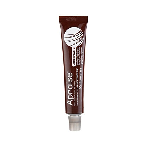 Apraise Eyelash and Eyebrow Tint, Dark Brown Number 3