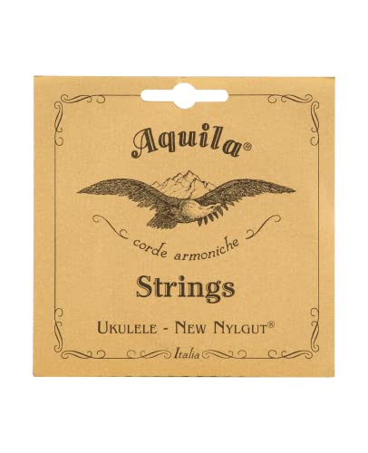 Aquila 4U - Juego de cuerdas para ukelele soprano en Sol, Do, Mi, La