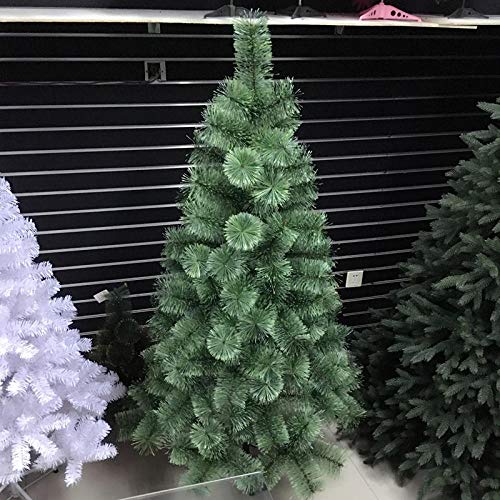 Árbol de Navidad Artificial Picea,Adornos navideños, Agujas de Pino árbol de Navidad-180cm,Abeto Artificial Soporte Metálico