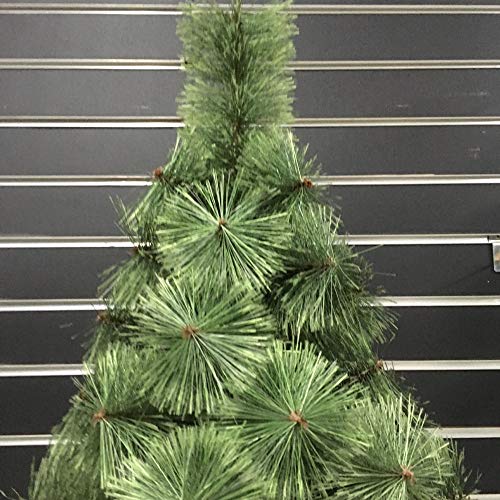 Árbol de Navidad Artificial Picea,Adornos navideños, Agujas de Pino árbol de Navidad-180cm,Abeto Artificial Soporte Metálico
