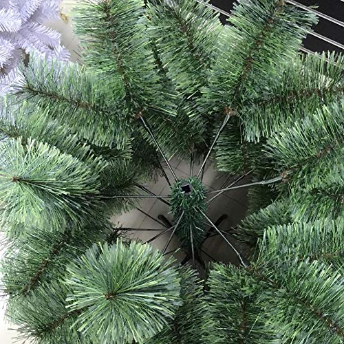 Árbol de Navidad Artificial Picea,Adornos navideños, Agujas de Pino árbol de Navidad-180cm,Abeto Artificial Soporte Metálico