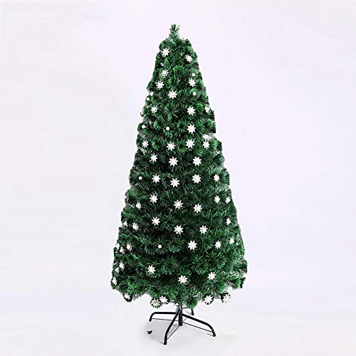 Árbol de Navidad Artificial Picea,Árbol de Navidad Iluminado, Pino Decorativo LED-90cm,Abeto Artificial Soporte Metálico