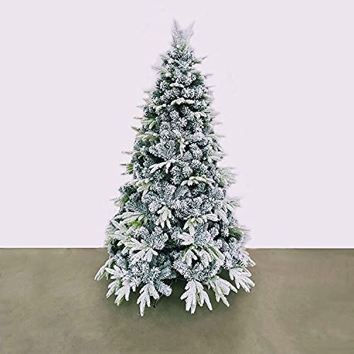 Árboles de Navidad Picea Preiluminada Multifunción, PVC Verde Nuevo Pino de Abeto Artificial Árbol de Navidad de Navidad (Tamaño: 1.8M)