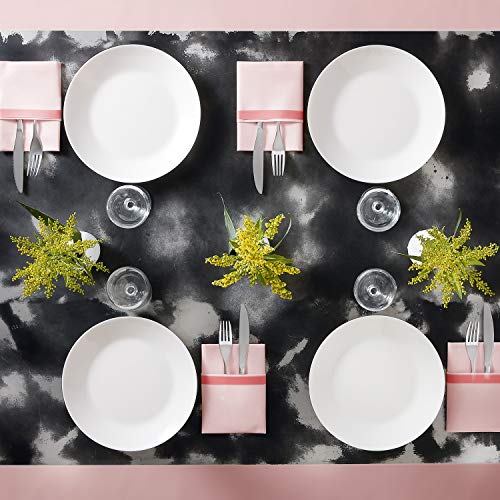 Arcopal Zelie Set 12 platos hondo, Vajilla vidrio opal extra resistente, 20cm, Blanco
