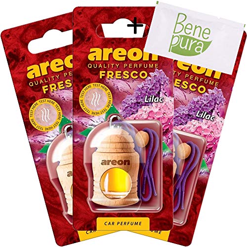 AREON Ambientador Perfume Fresco 4 ML - Aroma Lilac - Difusor de (Lilac)