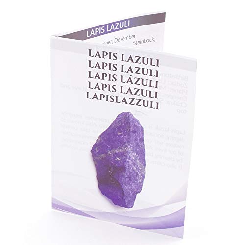 ARITZI - Colgante en Plata de Ley 925 con Forma de Punta en Piedra Natural - Incluye una Cadena Box Chain de 45cm de Plata - Lapislázuli